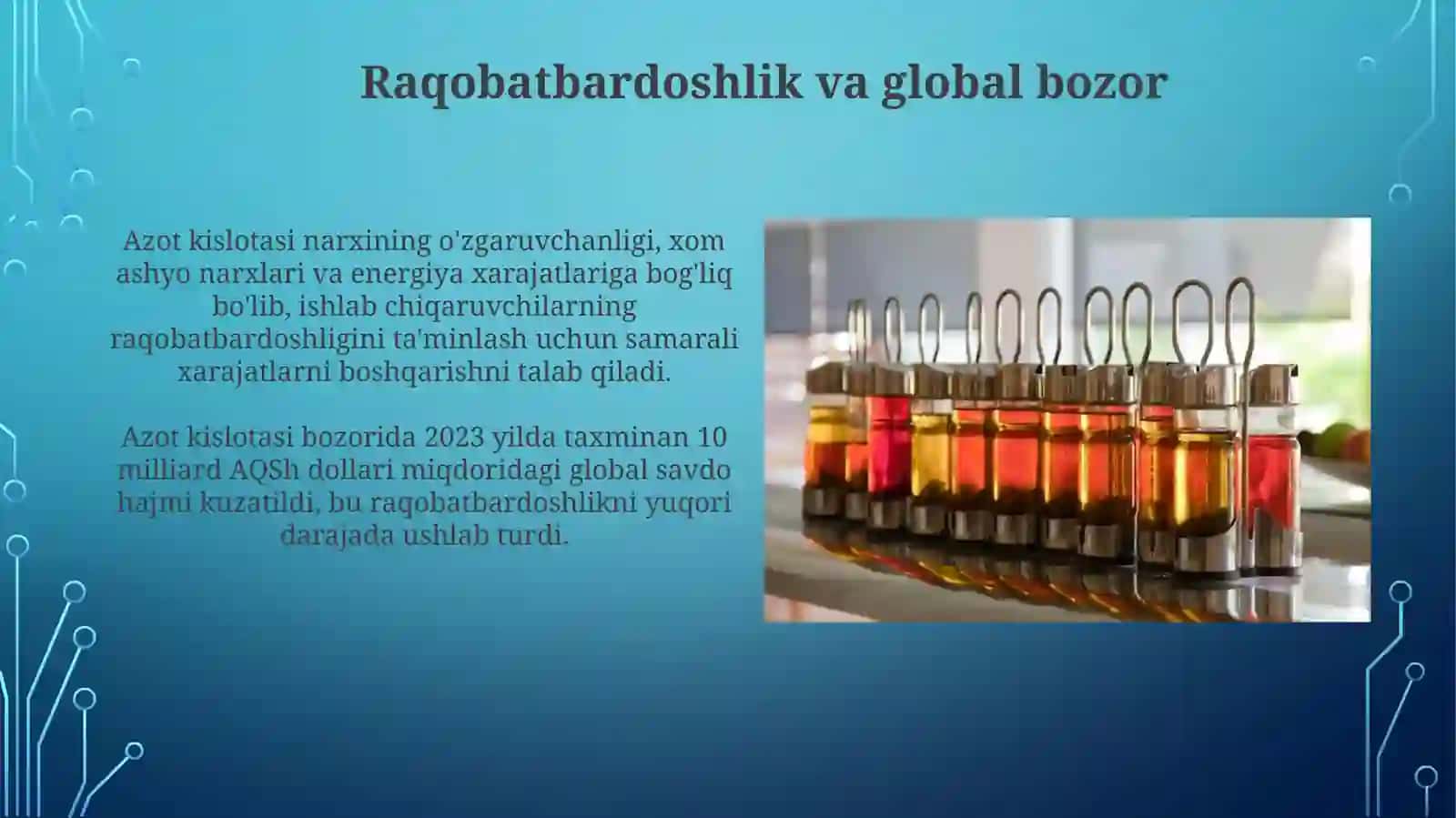Azot kislotasi ishlab chiqarish 4
