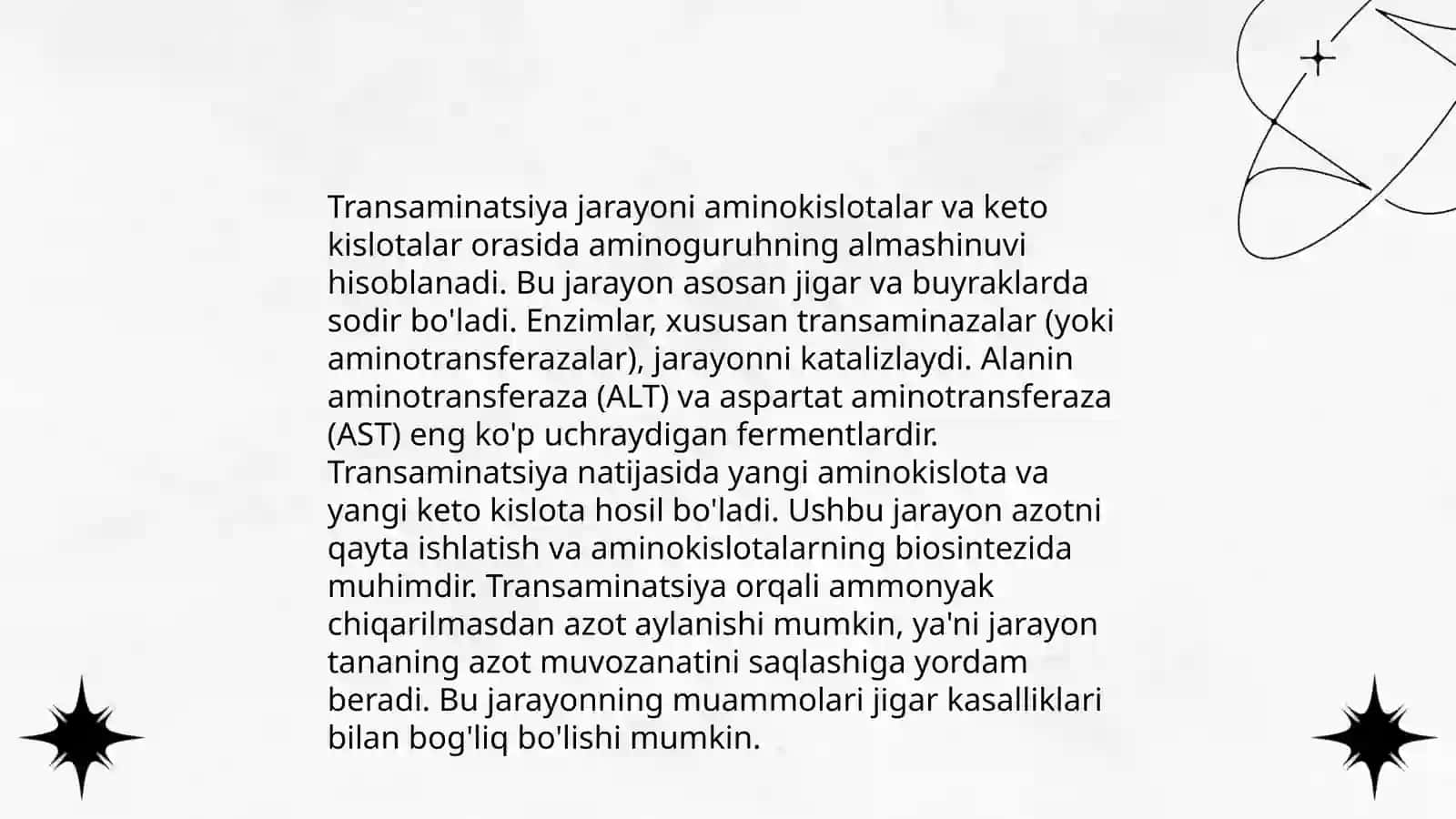 Aminokislotalar almashinuvi 4