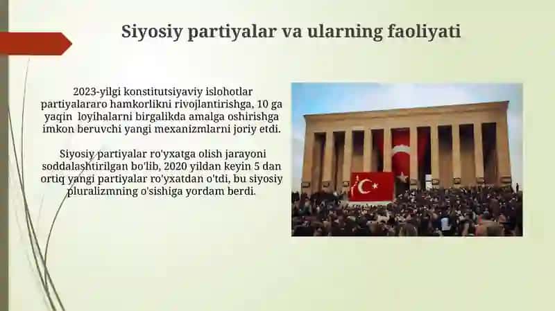 Konstitutsiyada Davlat Hokimiyati Va Boshqaruv Tizimiga Oid Muhim Demokratik Oʻzgarishlar 4