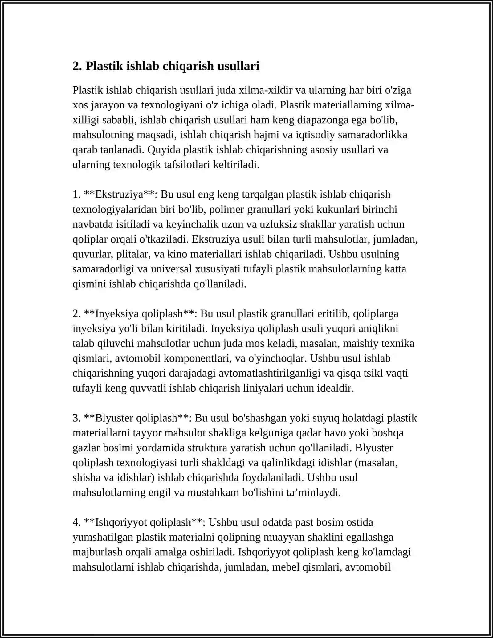 PLASTIDANING TUZULISHI 4