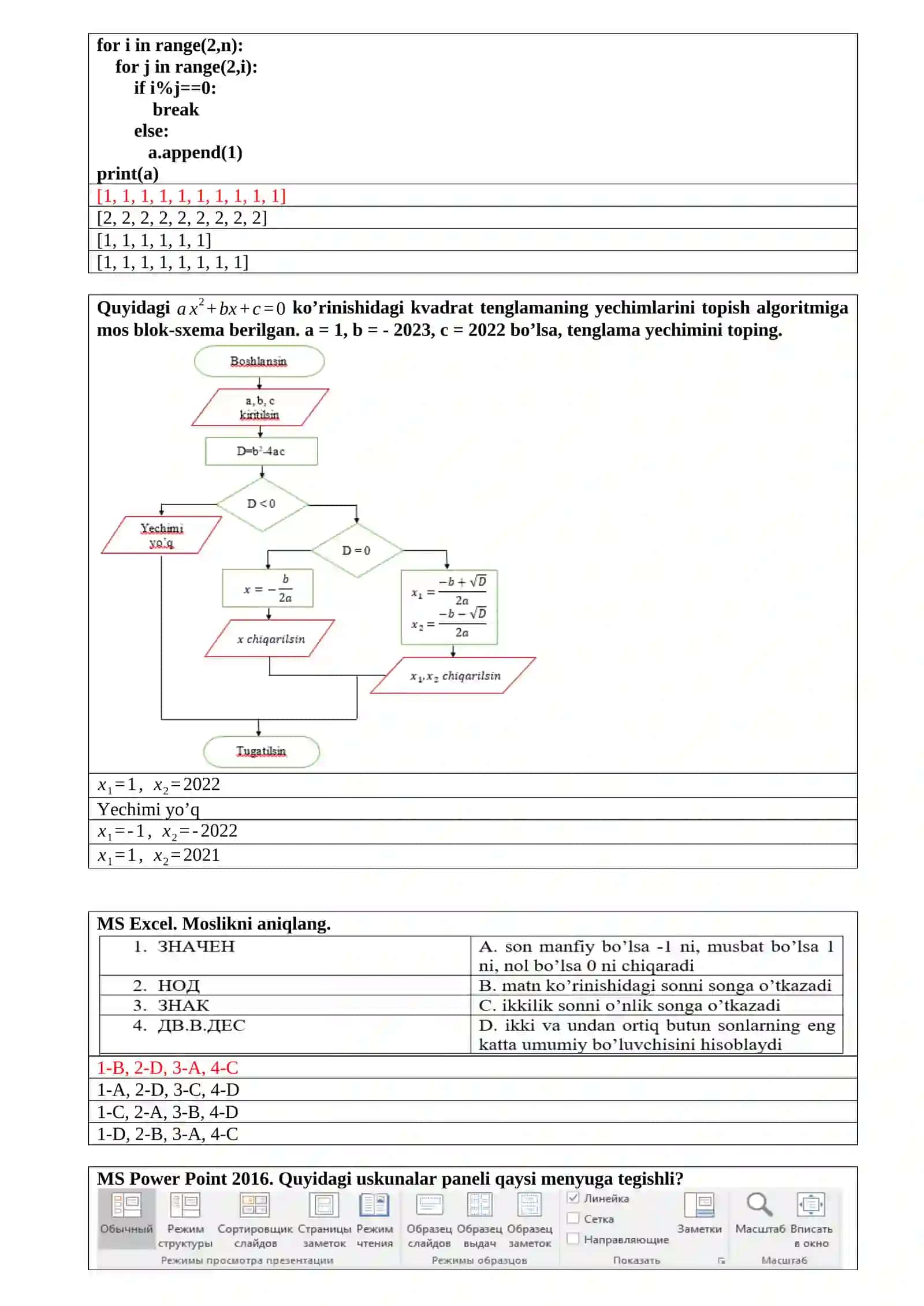 MS Excel dasturi 4