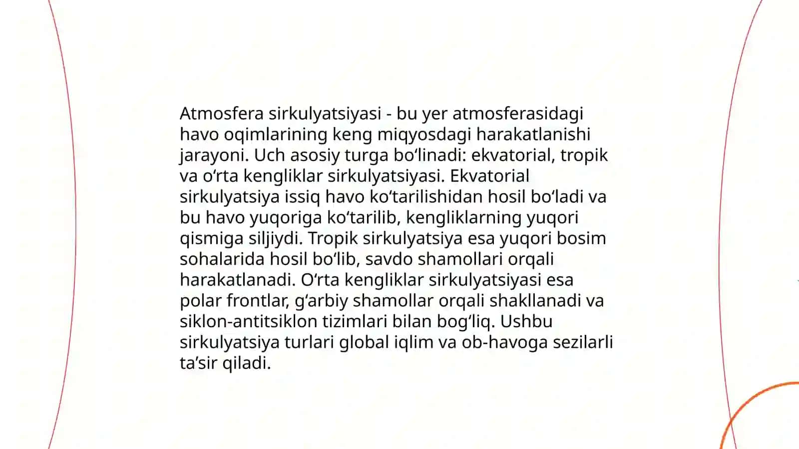 Atmosfera geofizikasi iqlimiy omillar 4
