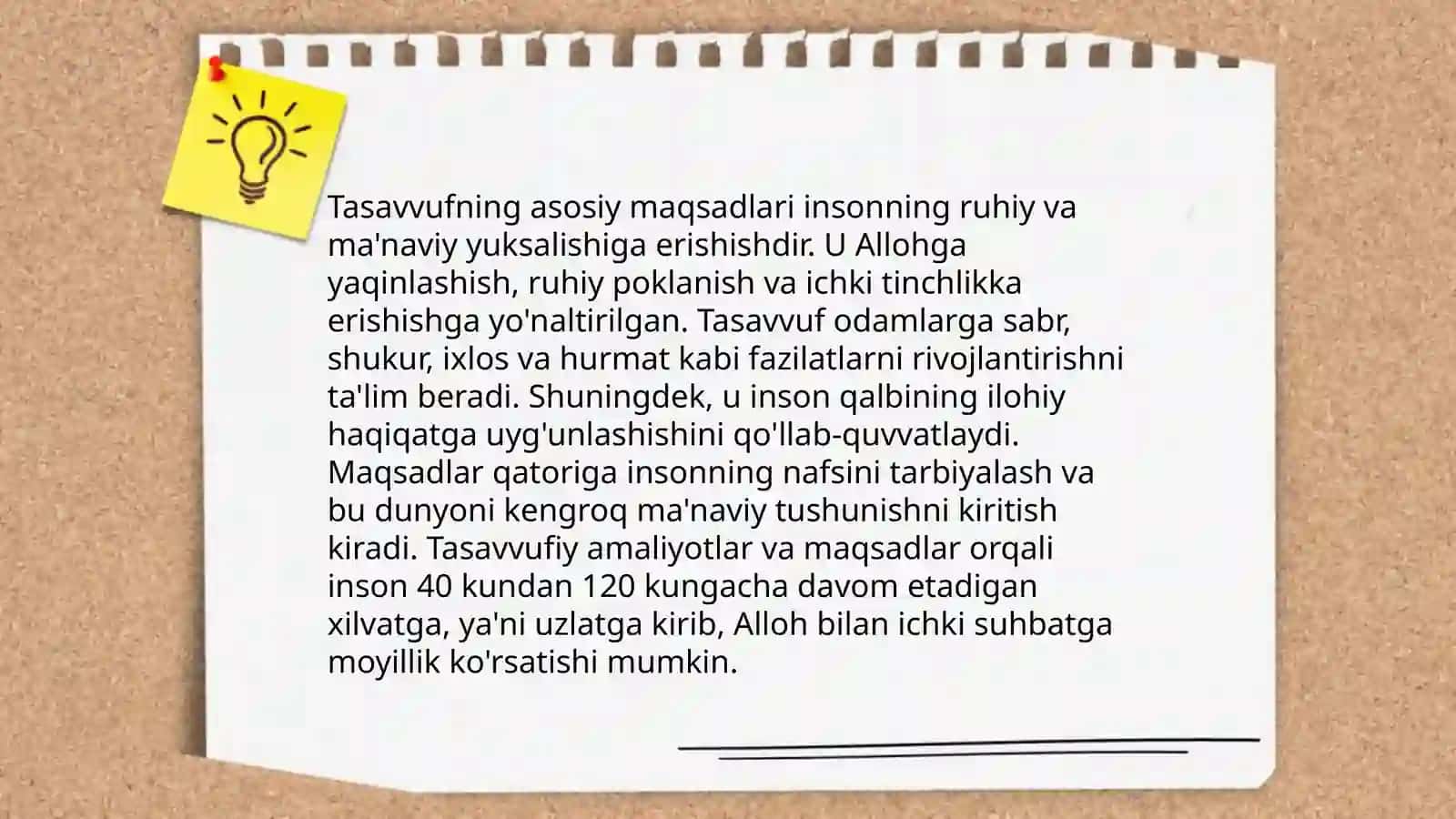 Tasavvuf tushunchasi va uning mohiyati.Tasavvufning kelib chiqishi 4