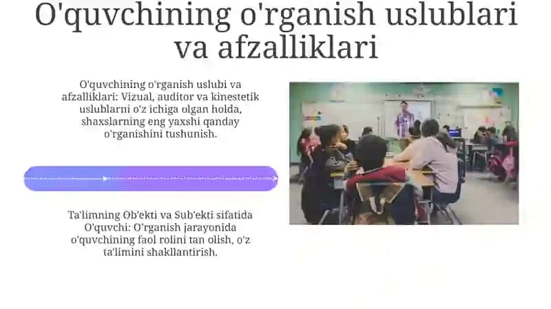 An'anaviy Ta'lim Modellar 4