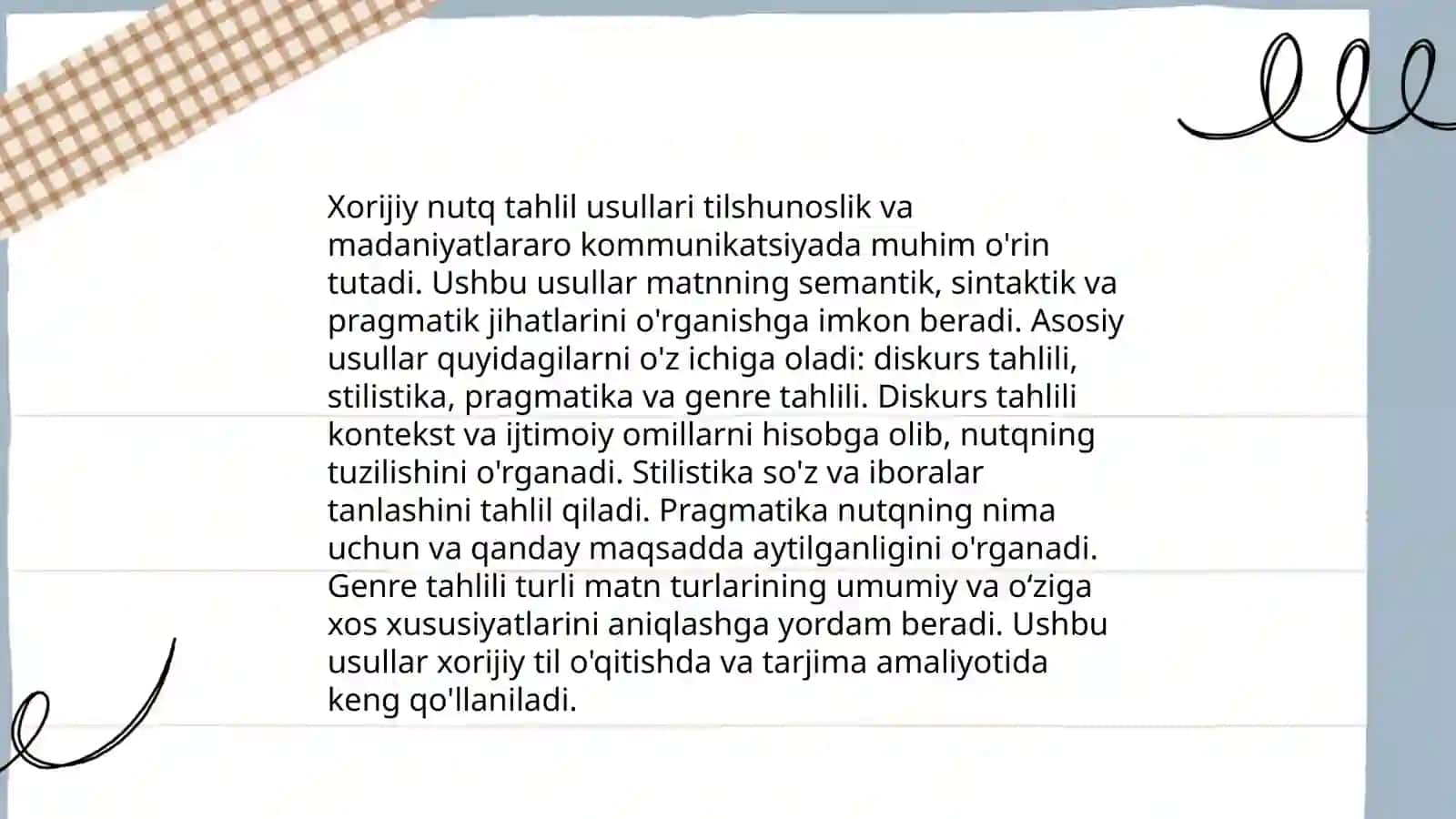Xorijiy nutq madaniyati 4