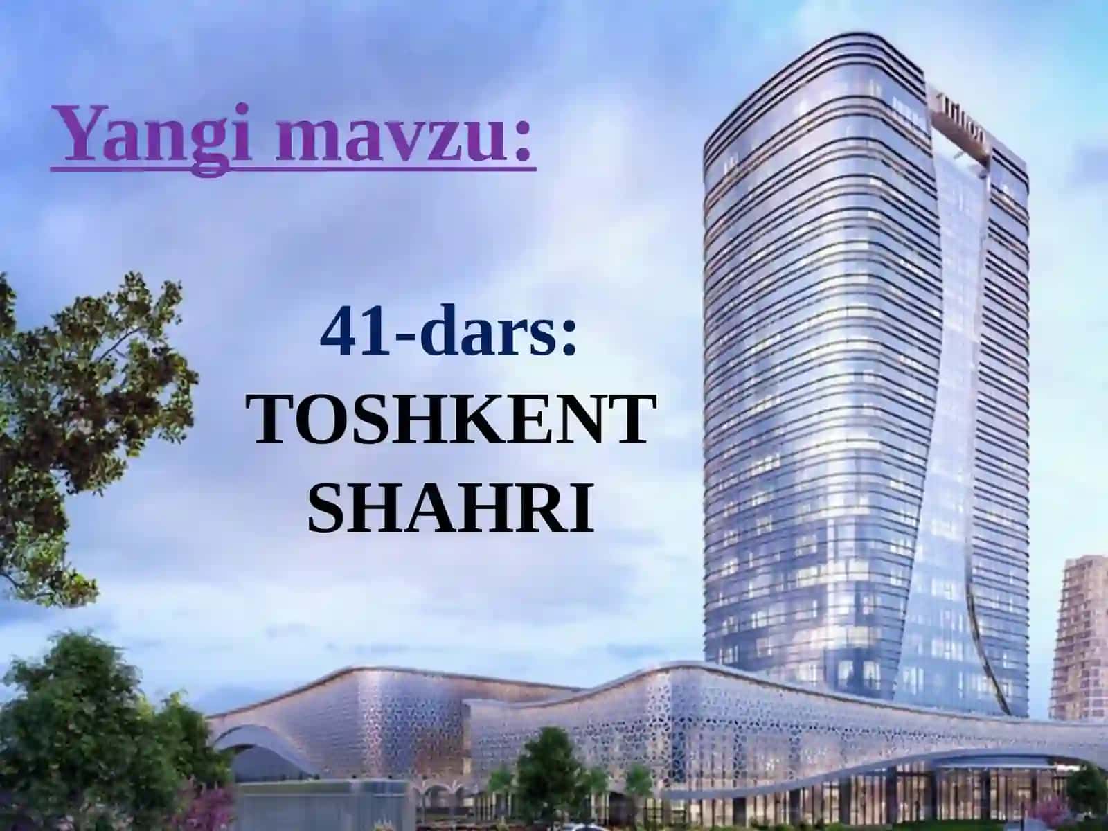 Toshkent shahri 4