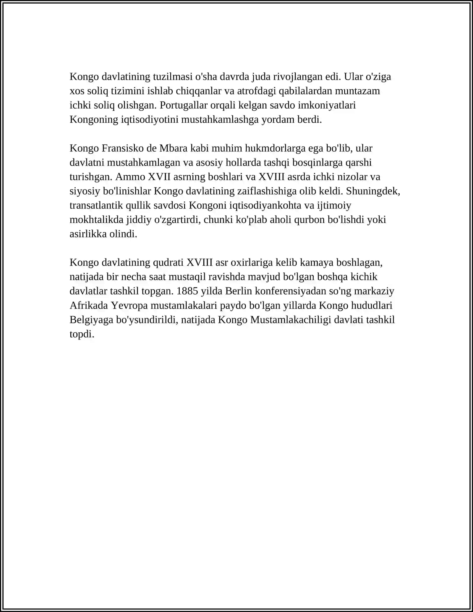 Kongo Davlati 4