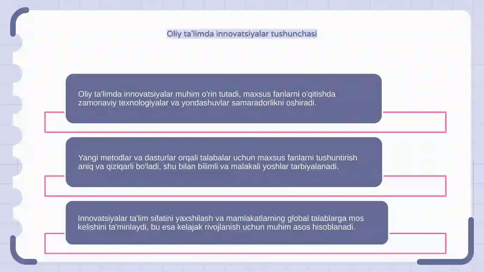Dunyo mamlakatlari oliy taʼlimida maxsus fanlarni oʻqitishdagi innovatsiyalar 4