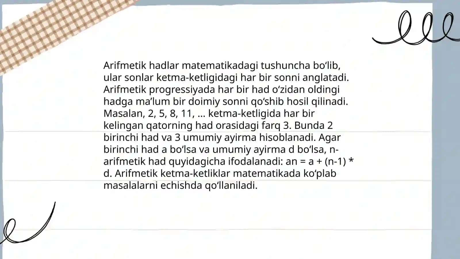 Sonli hisoblashga doir mantiqiy,muammoli, nostandart masalalar bilan ishlash 4