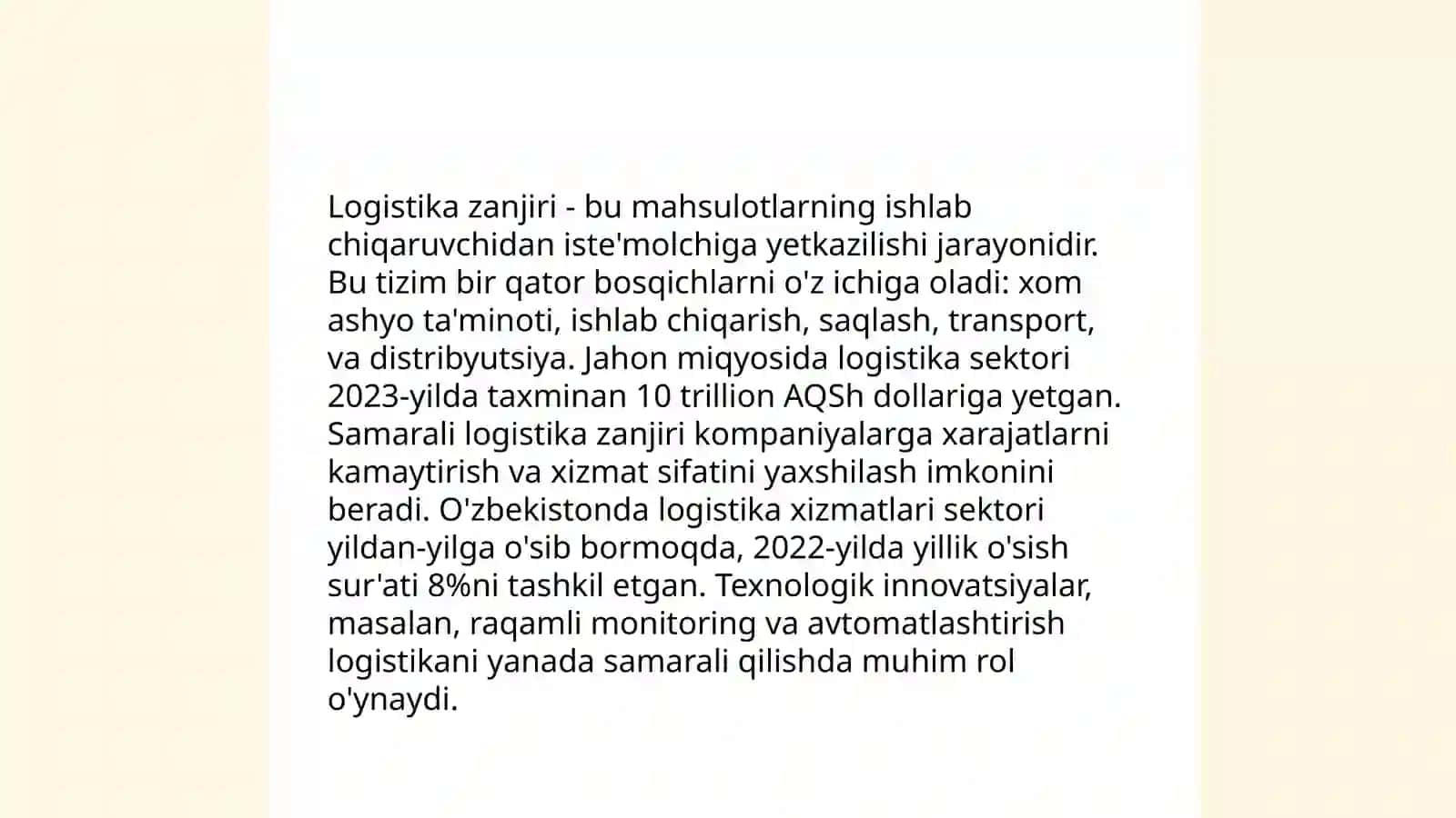 Tijorat logistikasining asosiy tushunchalari 4