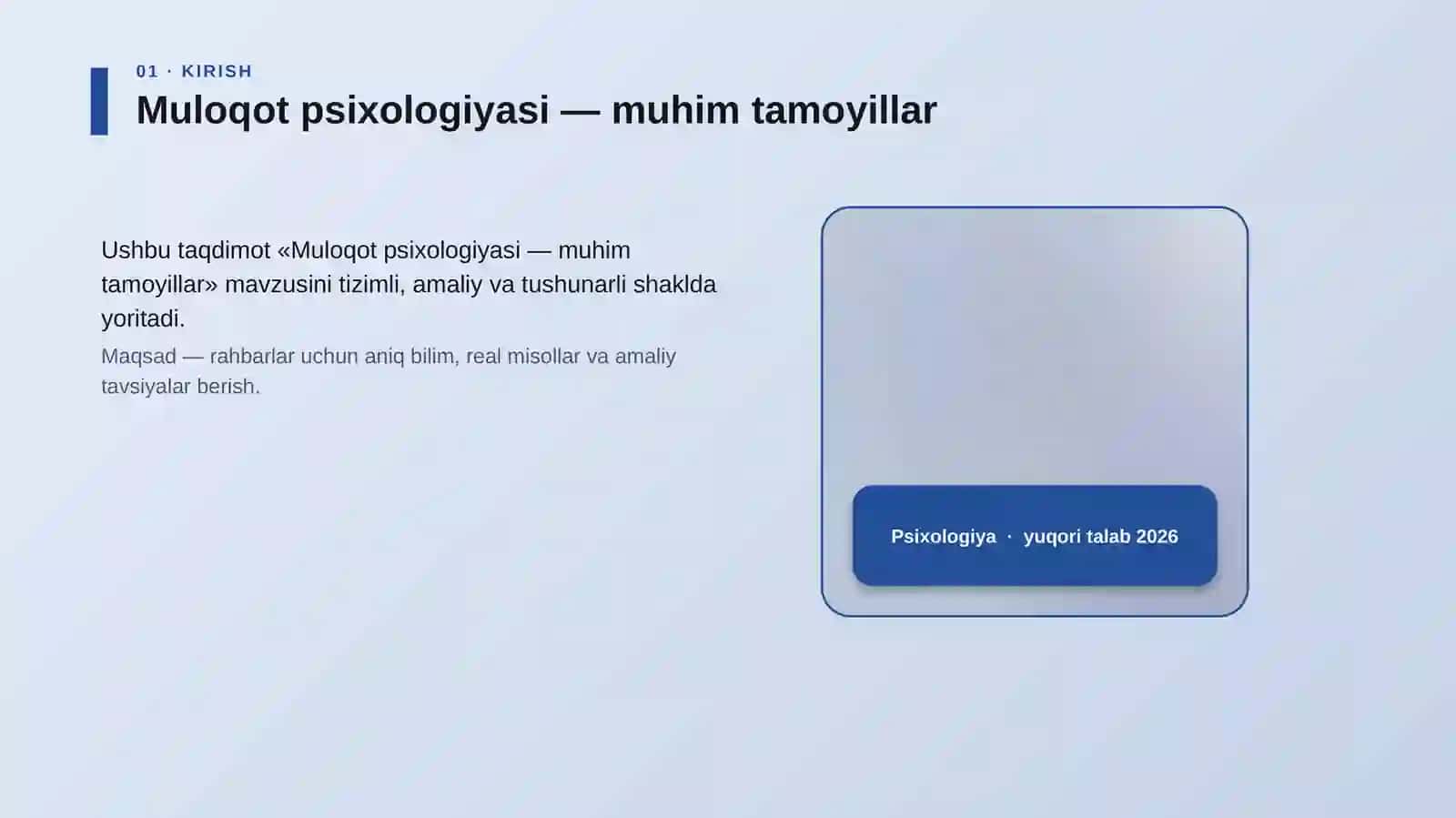 Muloqot psixologiyasi — muhim tamoyillar 4
