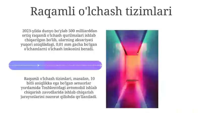Zamonaviy o‘lchash vositalari va ularni tavsiflari 4