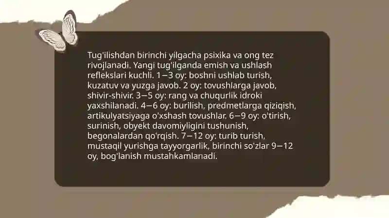 Psixika va ongning taraqqiyoti 4