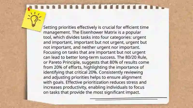 Time management 4