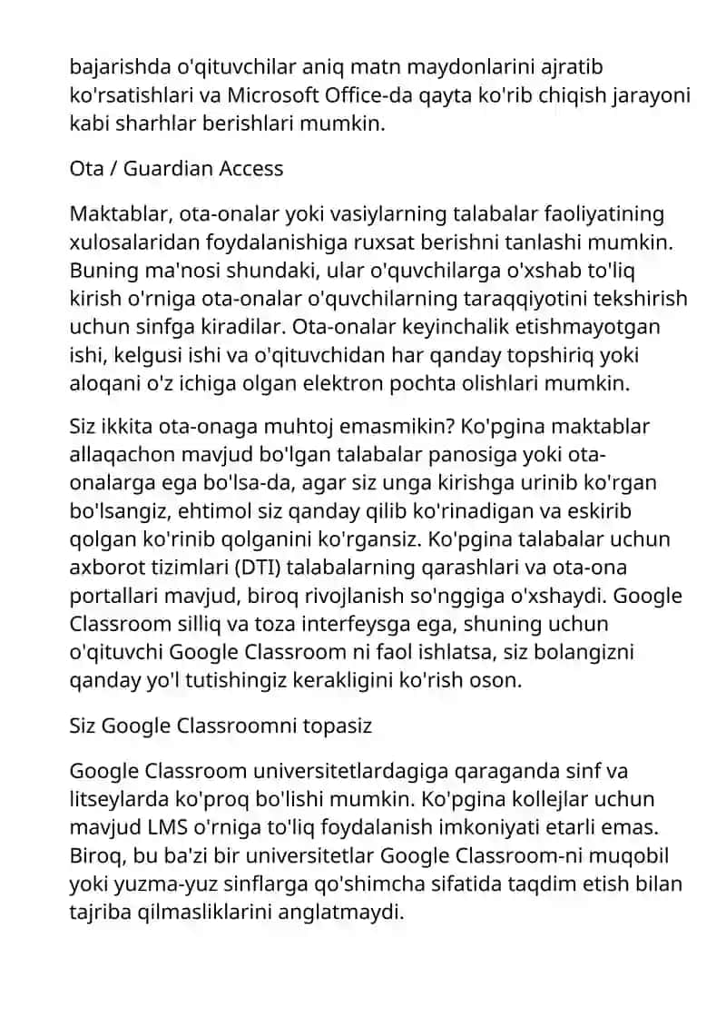 Google Classroom 4