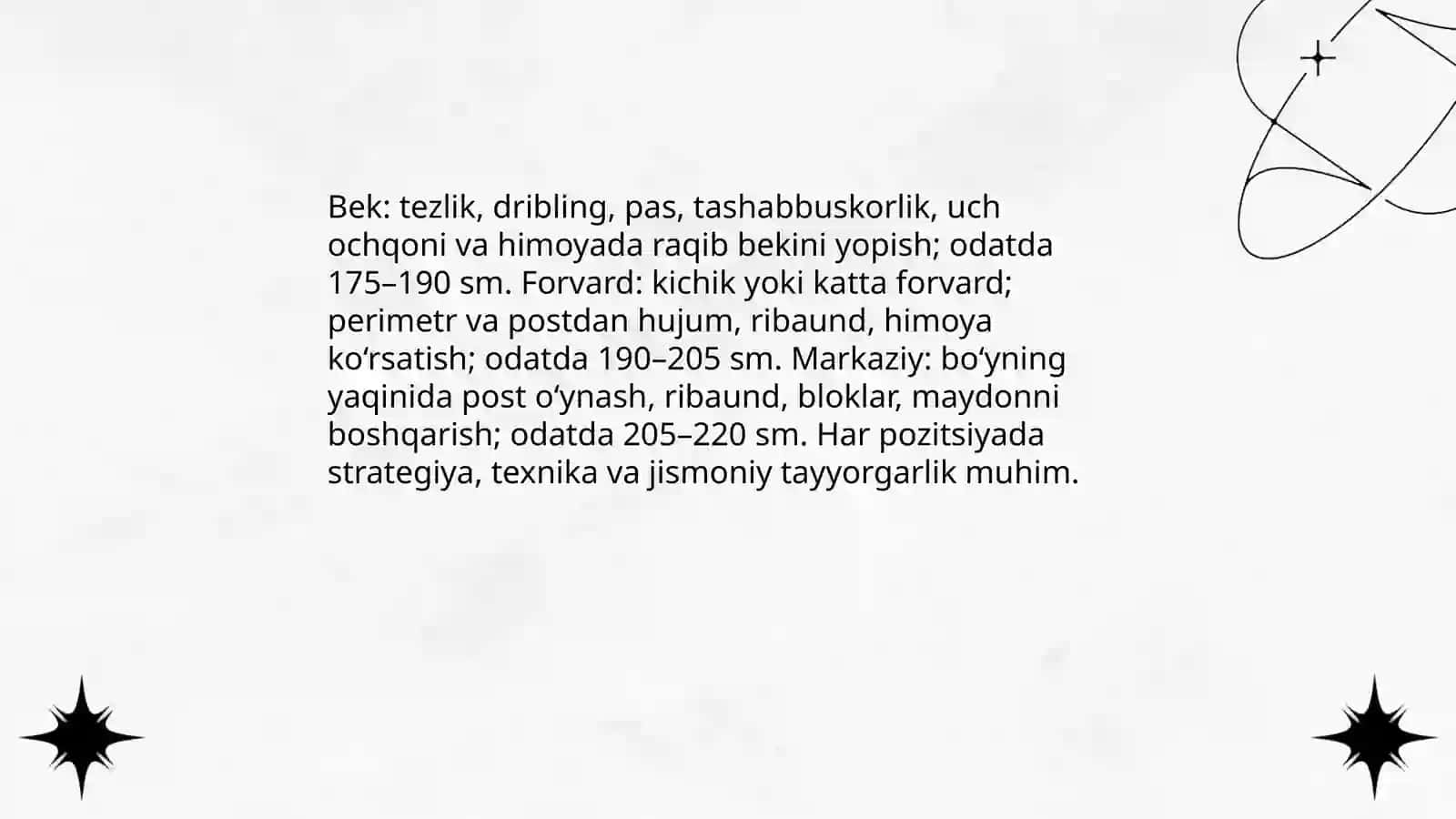 Basketbolning asosiy qoidalari 4