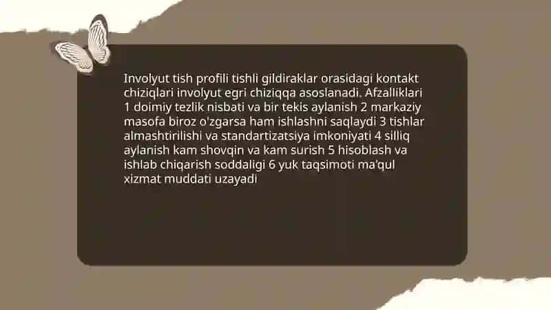 Tishli uzatmalar 4