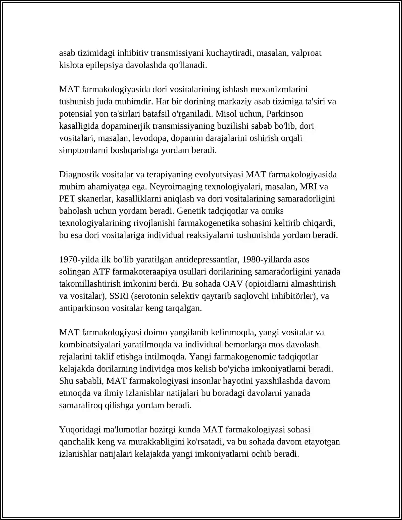 MARKAZIY NERV SISTEMASIGA TA'SIR QILUVCHI VOSITALAR 4