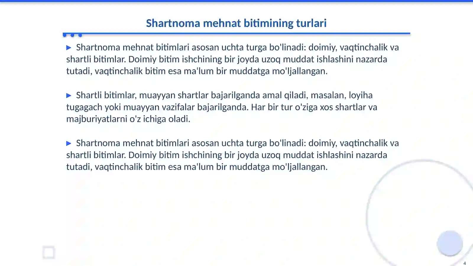 Shartnoma mehnat bitimi 4