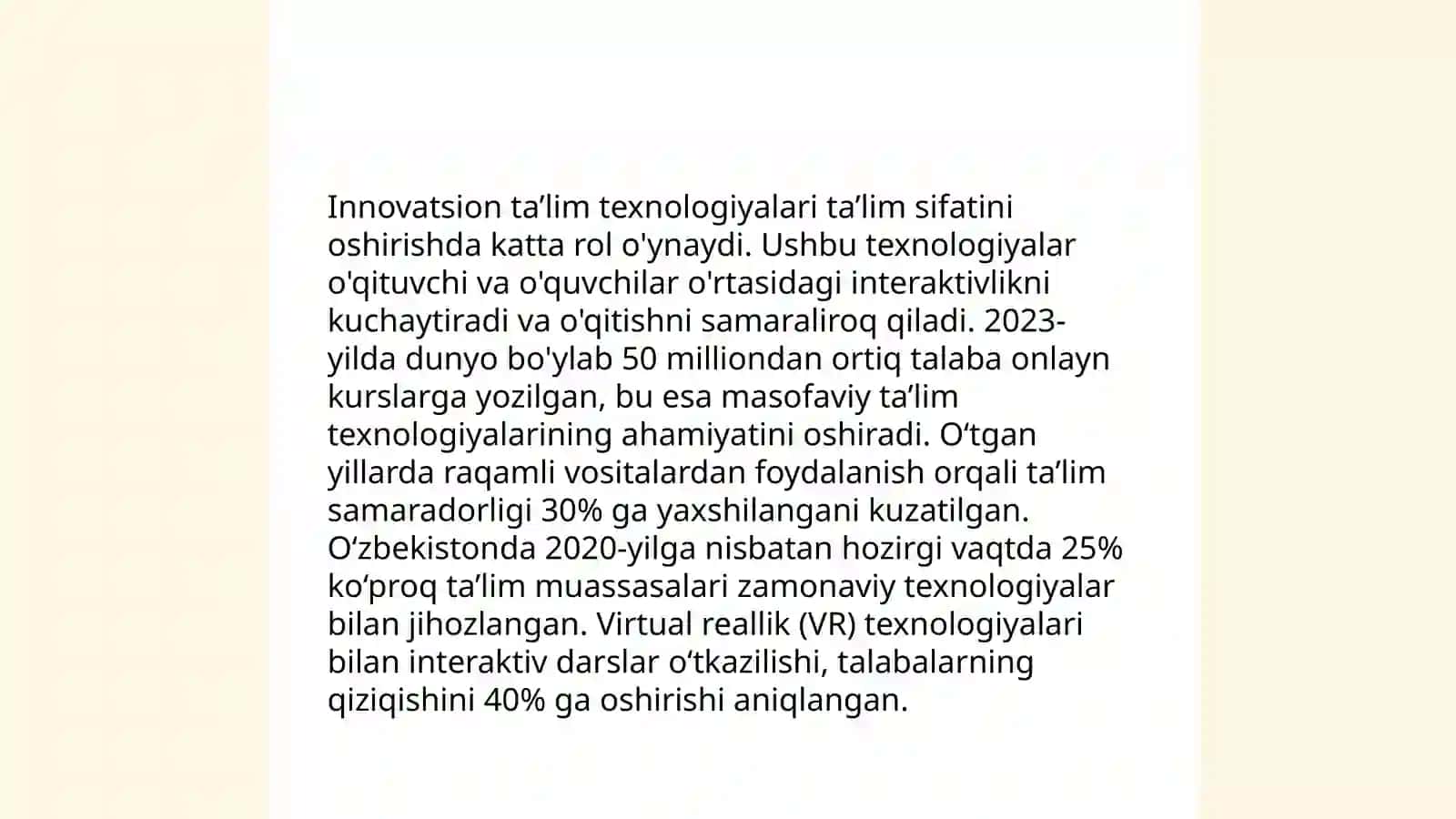 Dars rejalashtirish usullari 4