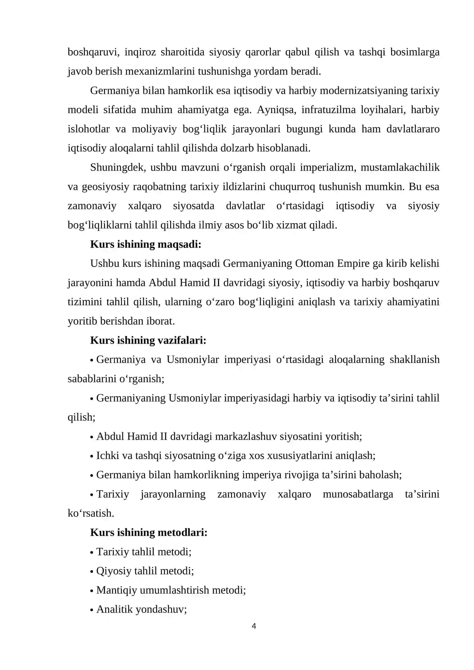 GERMANIYANING TURKIYAGA KIRIB KELISHI VA ABDUL HAMID II TARTIBOTI 4