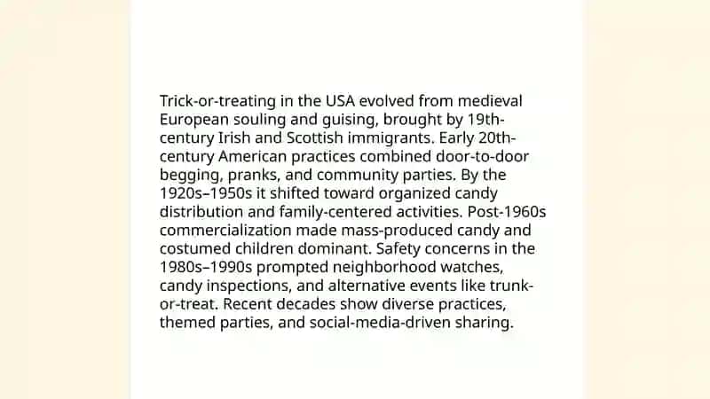 Halloween in the USA 4