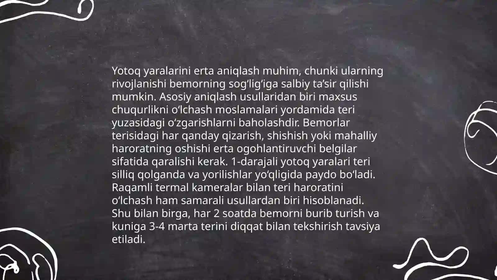 Bemorlarda yotoq yaralarini oldini olish 4