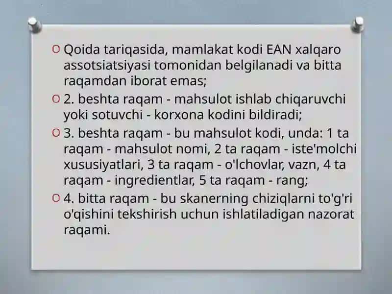 Shtrix kodlash davr talabi 4