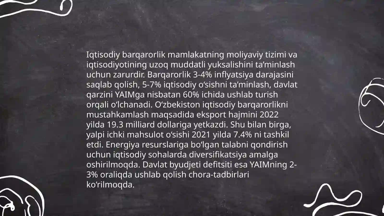 Barqaror rivojlanish konsepsiyasi 4