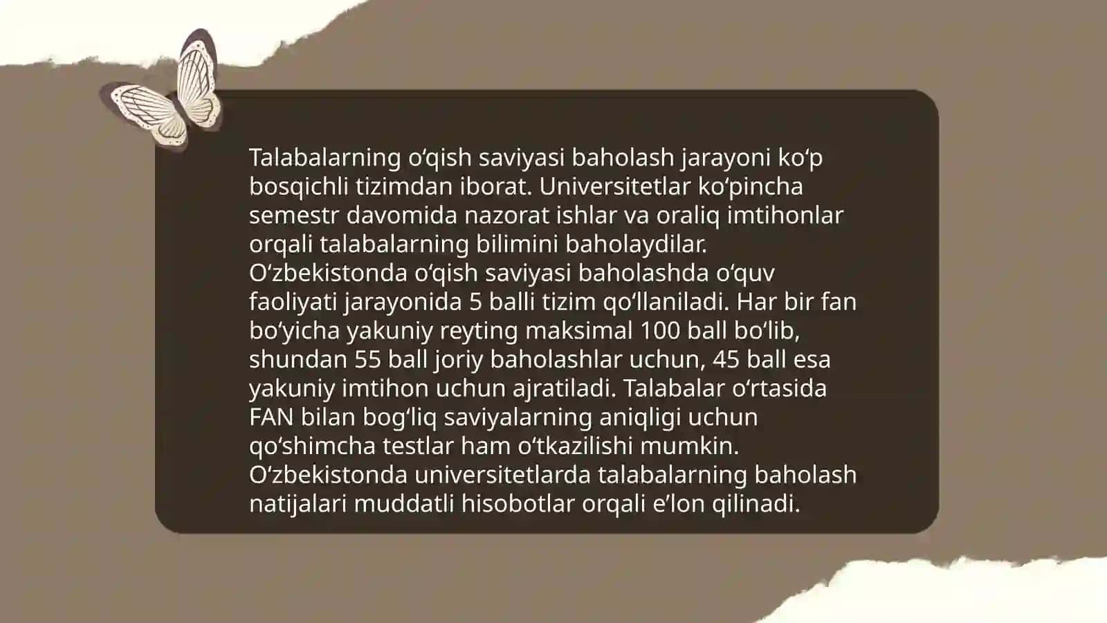 PISA xalqaro tadqiqotiga oid yangi matn asosida topshiriqlar ishlab chiqish 4