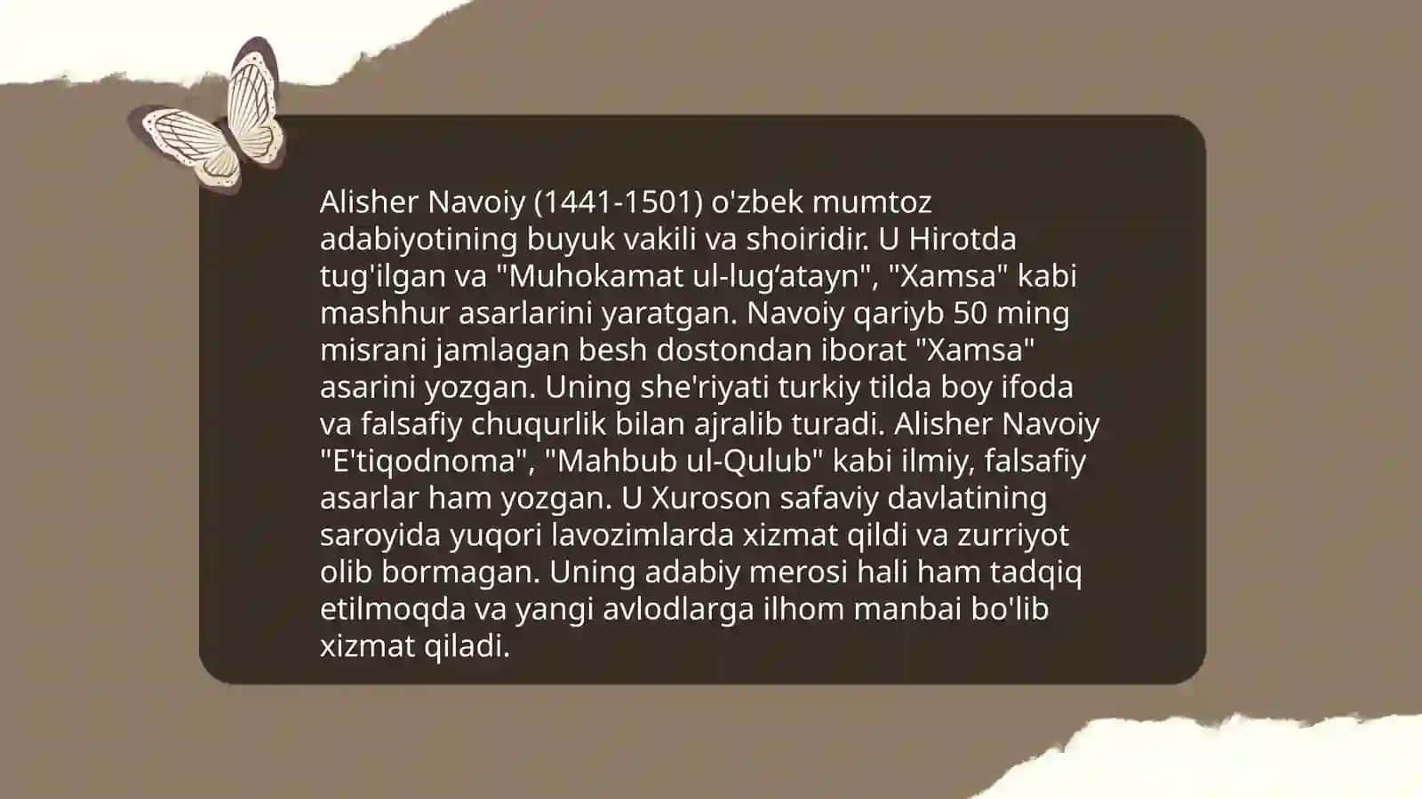Alisher Navoiy 4