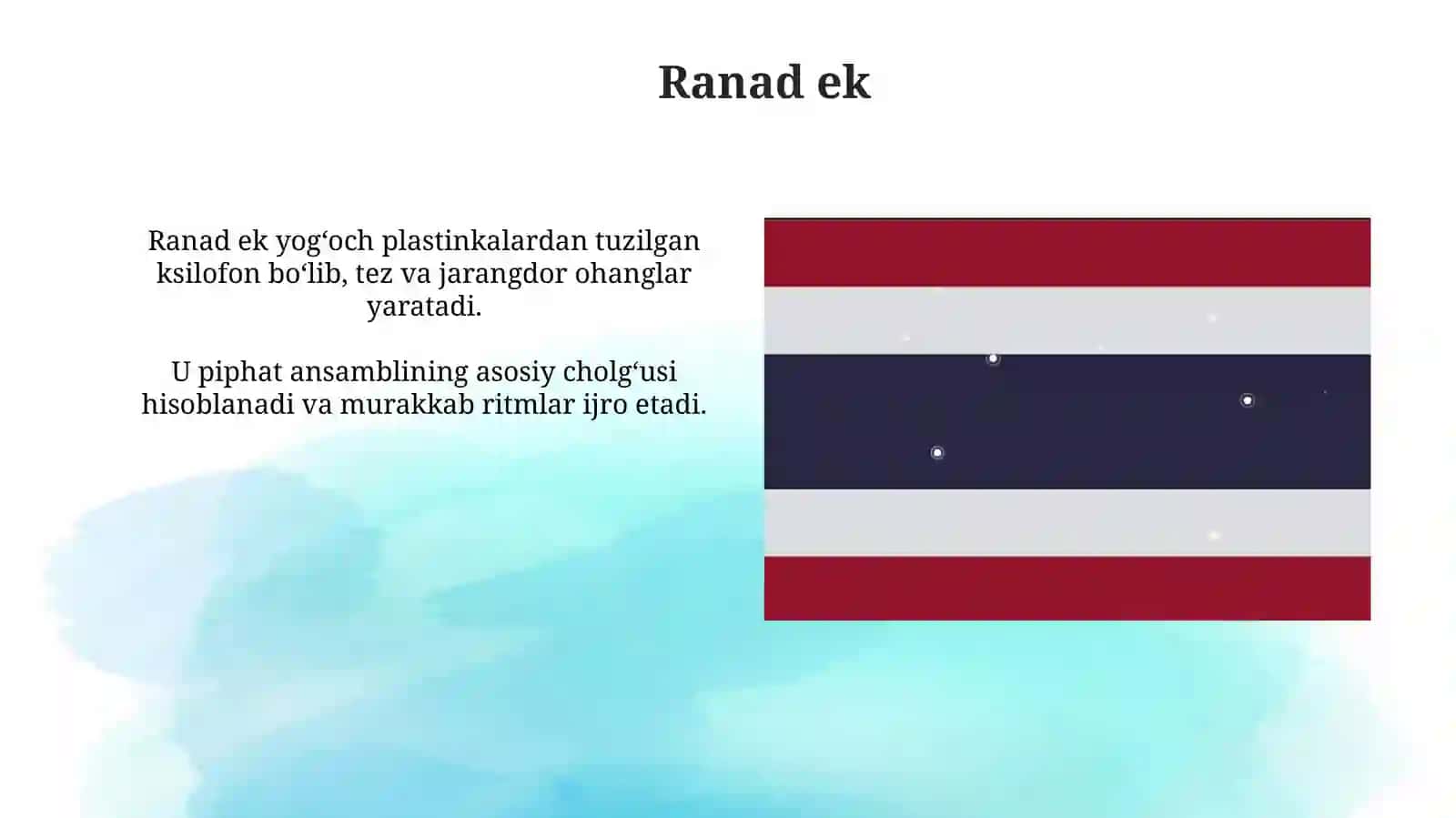 Tailand cholgʻulari haqida maʼlumotlar va ularningidolarihaqida 4