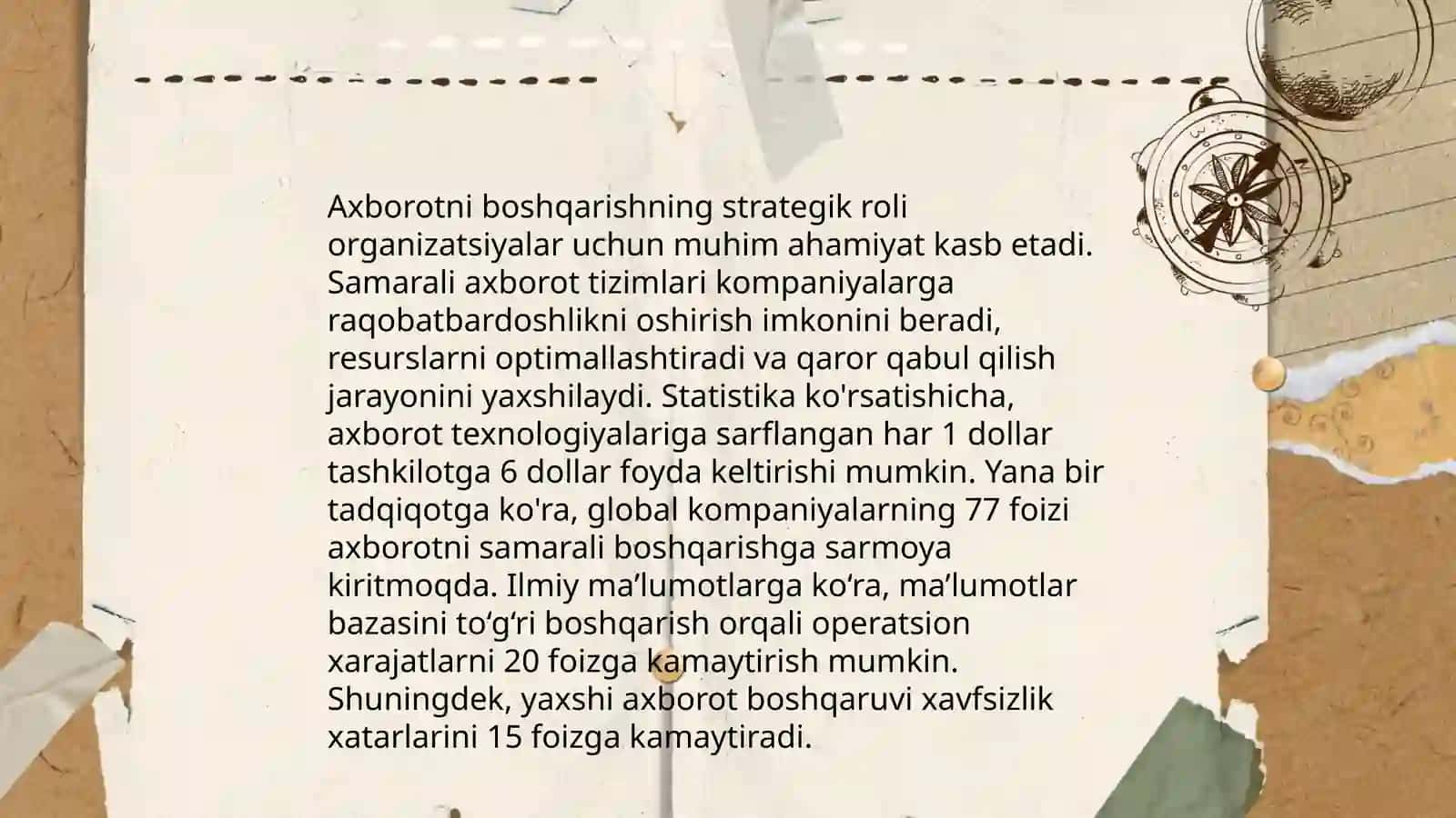 Samaradorlik boshqaruvi 4