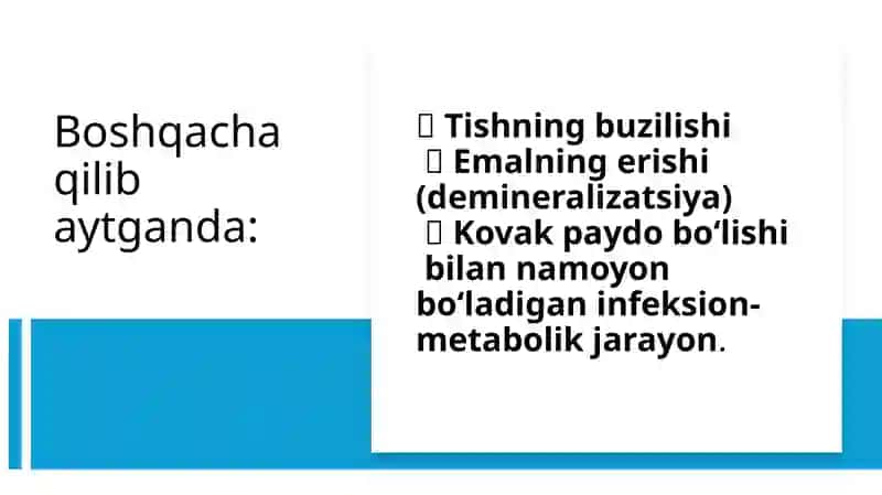 Kariesning etiologiyasi 4