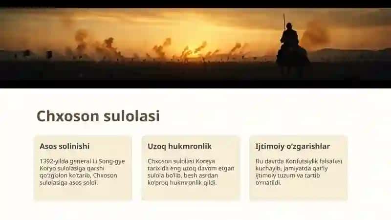 Koreya o'rta asrlarda xayoti 4