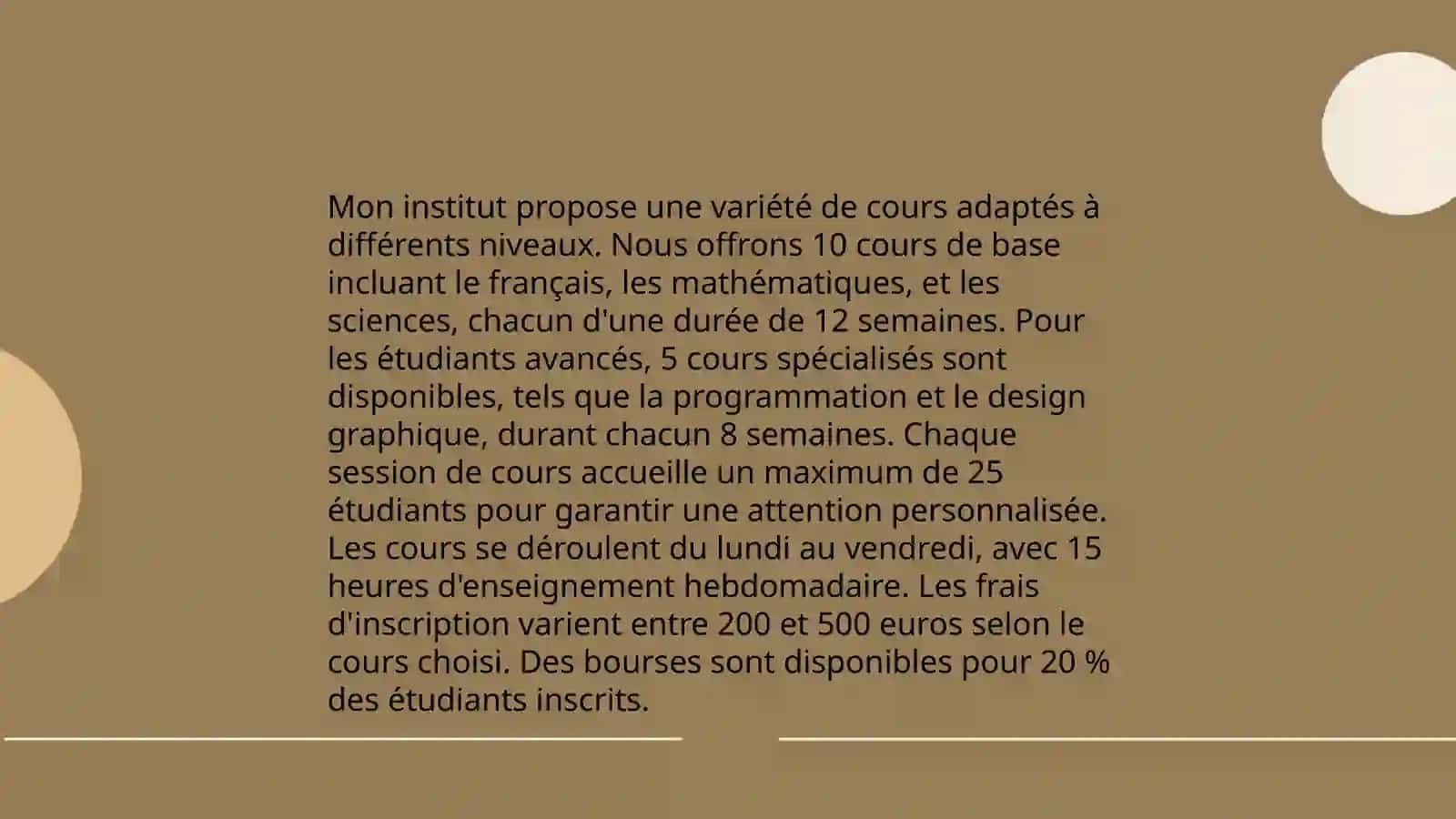 Mon institut 4