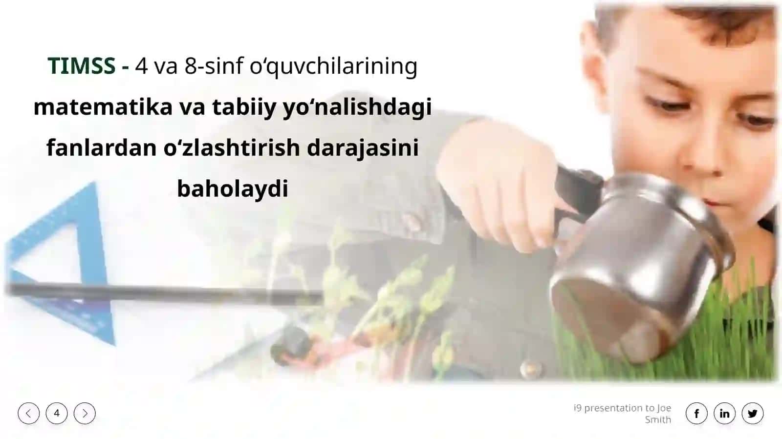 TA'LIM SIFATINI BAHOLASh BO‘YIChA PISA, PIRLS, TIMSS XALQARO TADQIQOTLARI 4