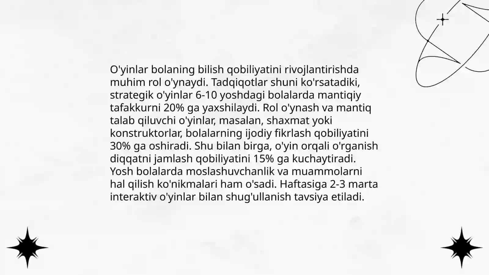 Maktabgacha ta'limda bilish qobiliyatini rivojlanishi 4