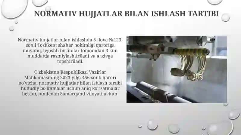 Normativ va Texnik Hujjatlar bilan Ishlash 4