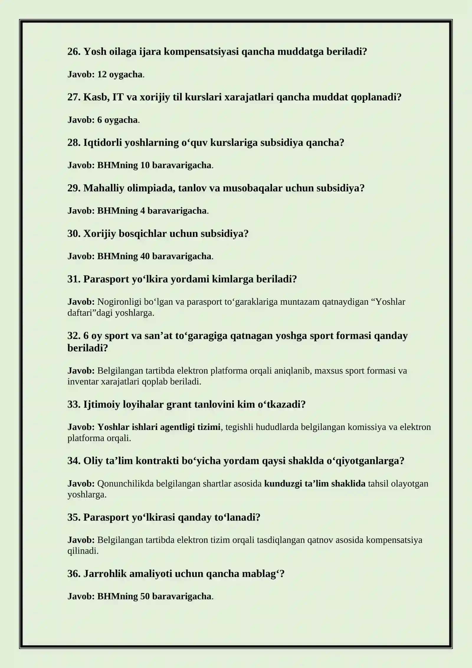 ARGOS YOSHLAR YETAKCHISI SUHBAT SAVOLLARIGA JAVOB 2026 (ASOSLARI BILAN) 4