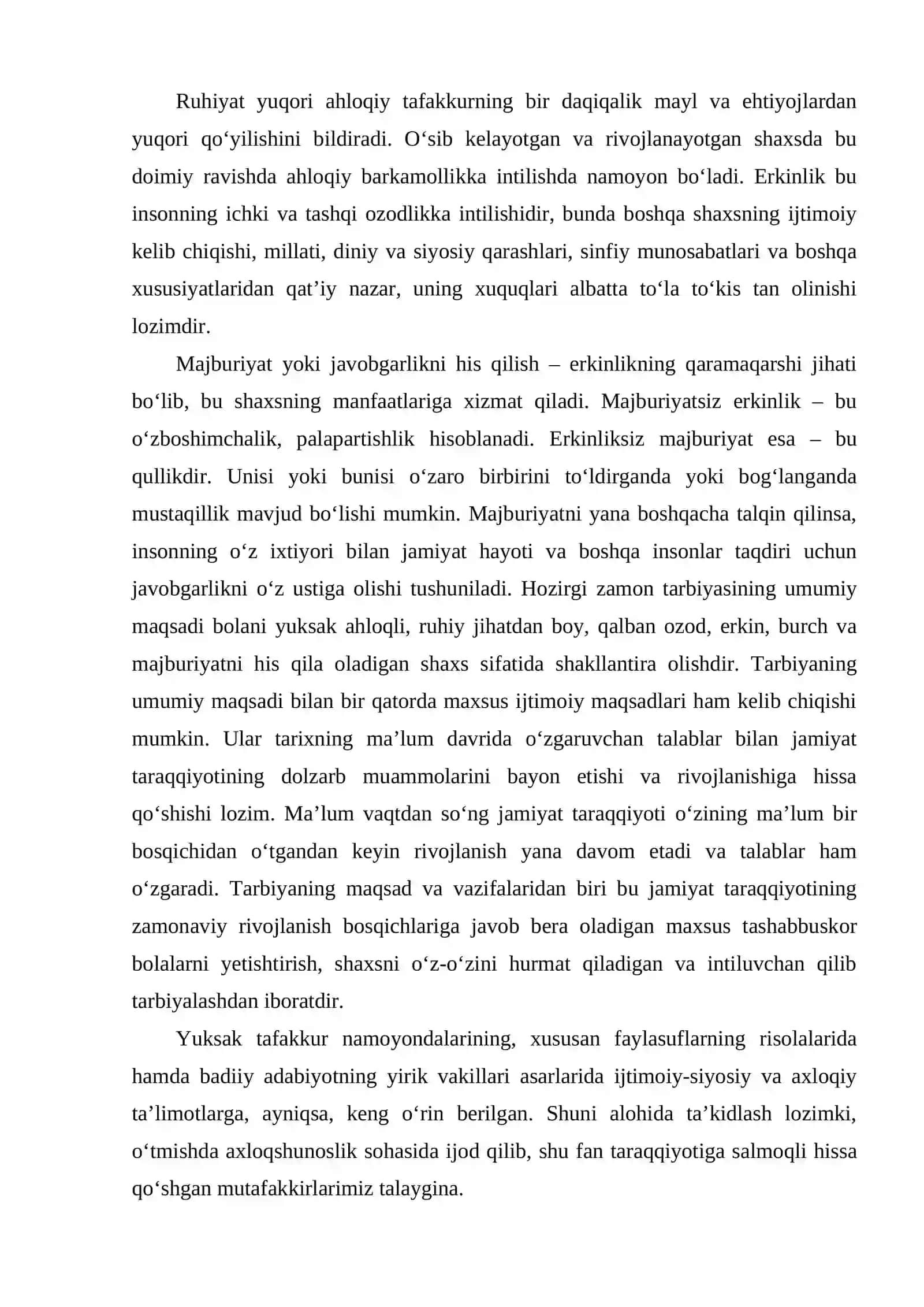 Tarbiya jarayonining psixologik asoslari 4