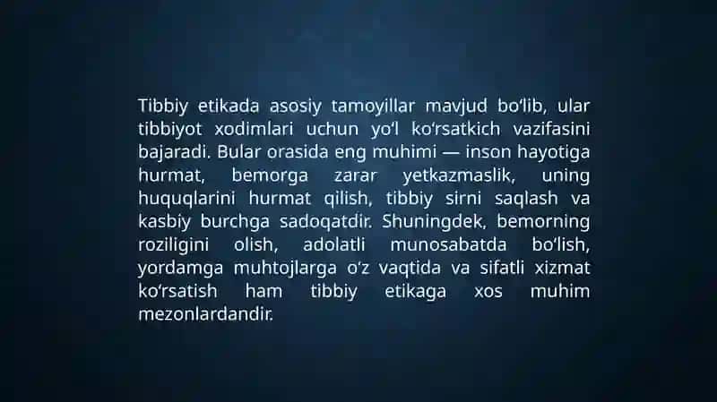 Tibbiyetika 4