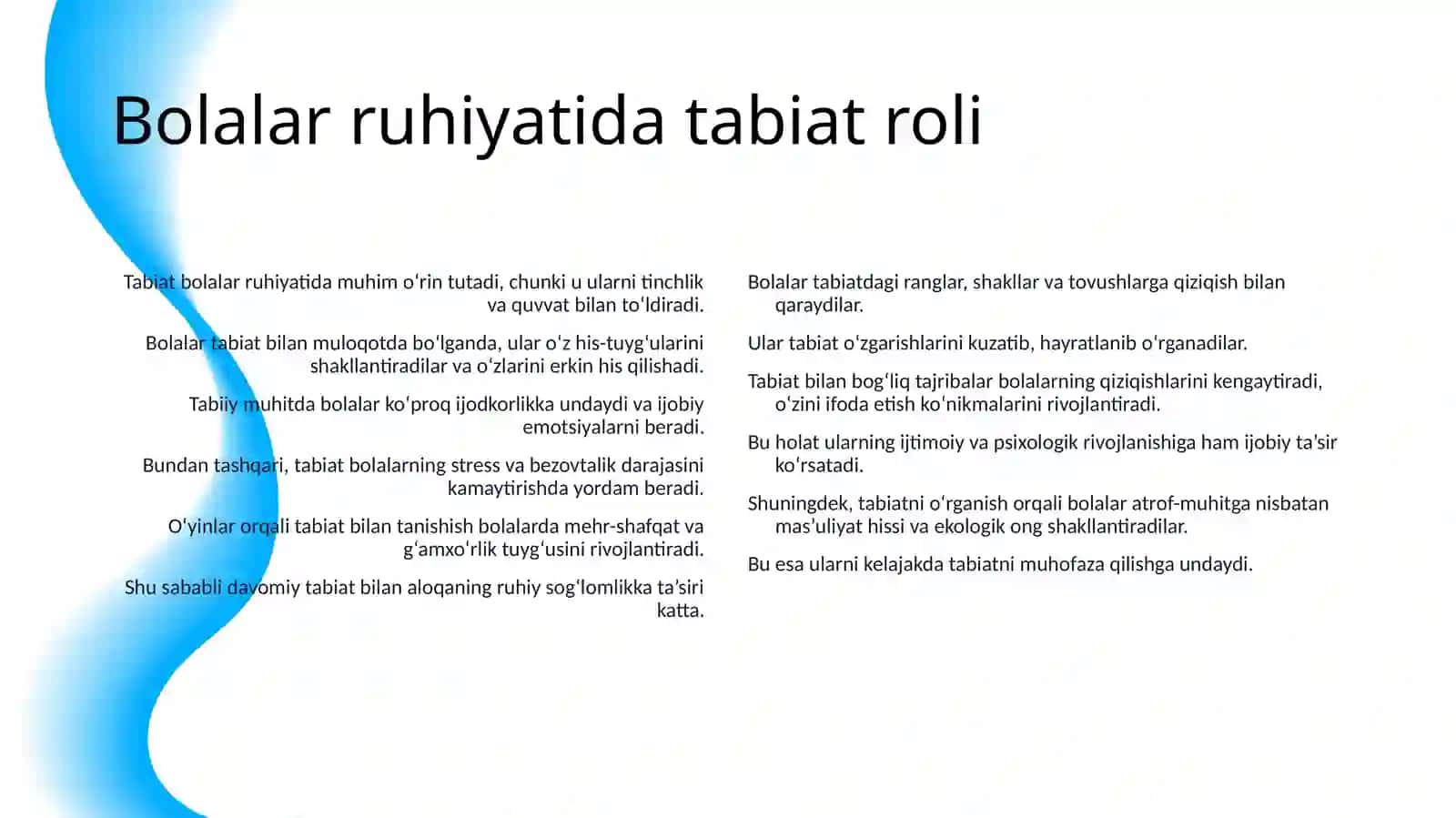 MANTABGACHA TAʼLIM TASHKILOTLARIDA TABIAT BILAN TANISHTIRISHDA FOYDALANILAGAN OʻYINLAR 4