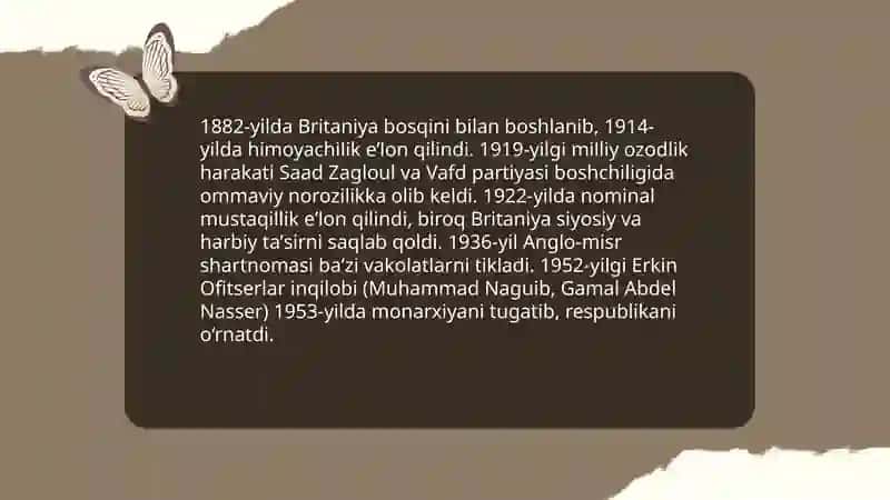 Soʻngi podsholik davrida Misr siyosiy tizimi va qirollik hokimiyati 4