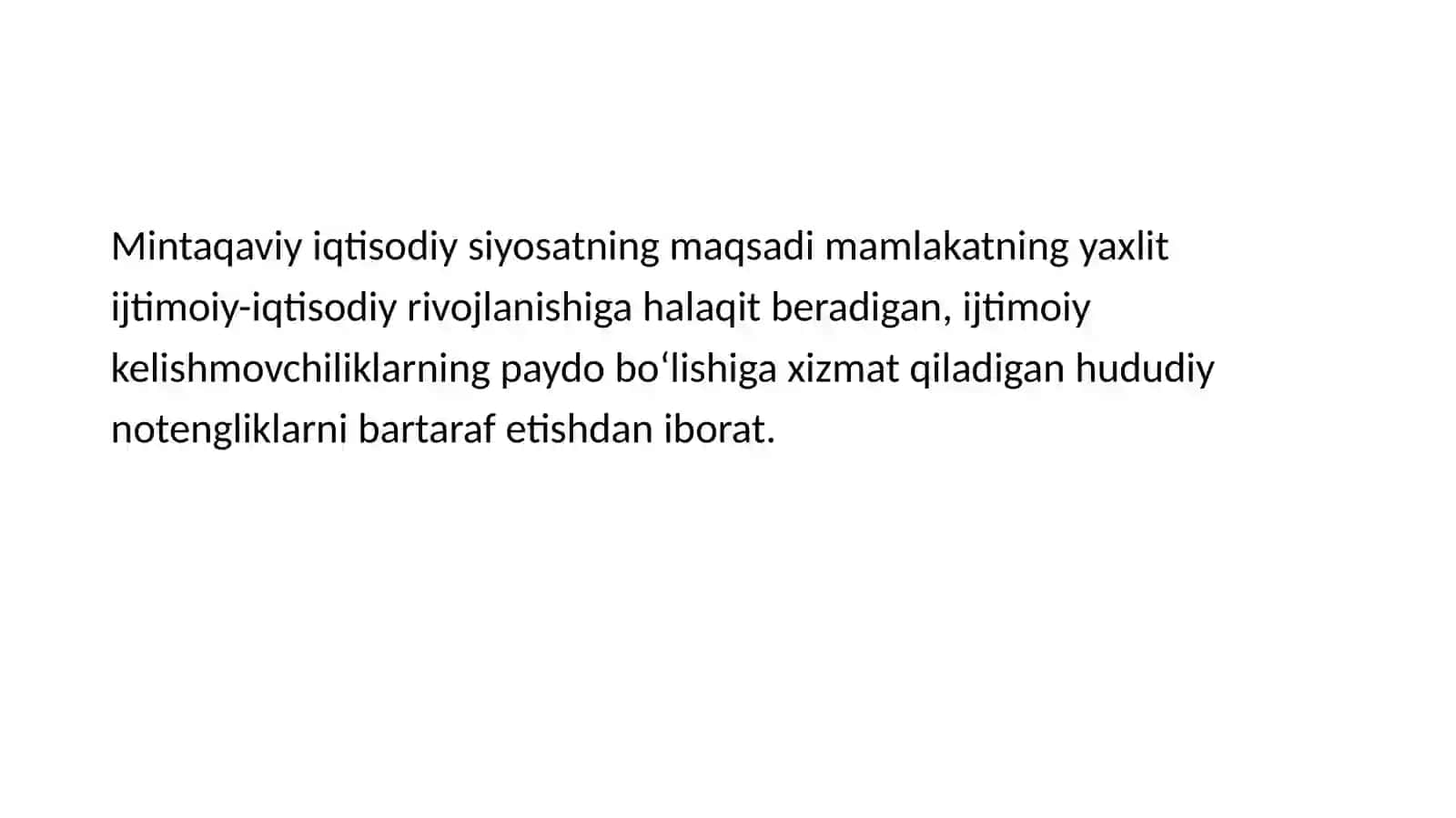 Mintaqaviyiqtisodiysiyosat 4