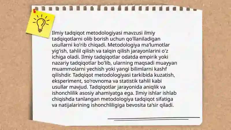 Ilmiy tadqiqot ishini yozish va ilmiy maqola tayyorlash 4