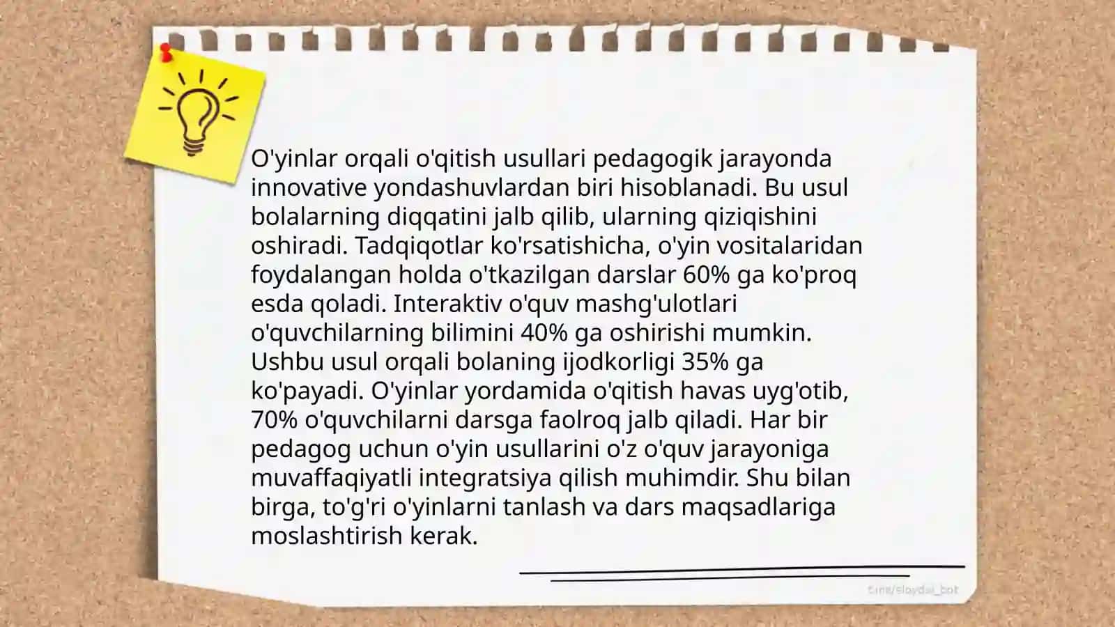 Ta'limiy o'yin texnologiyalari 4