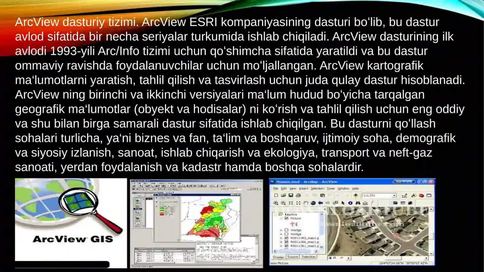 GIS VA FAZOVIY TAHLIL FANIDAN MUSTAQIL TA'LIM SOATI 4