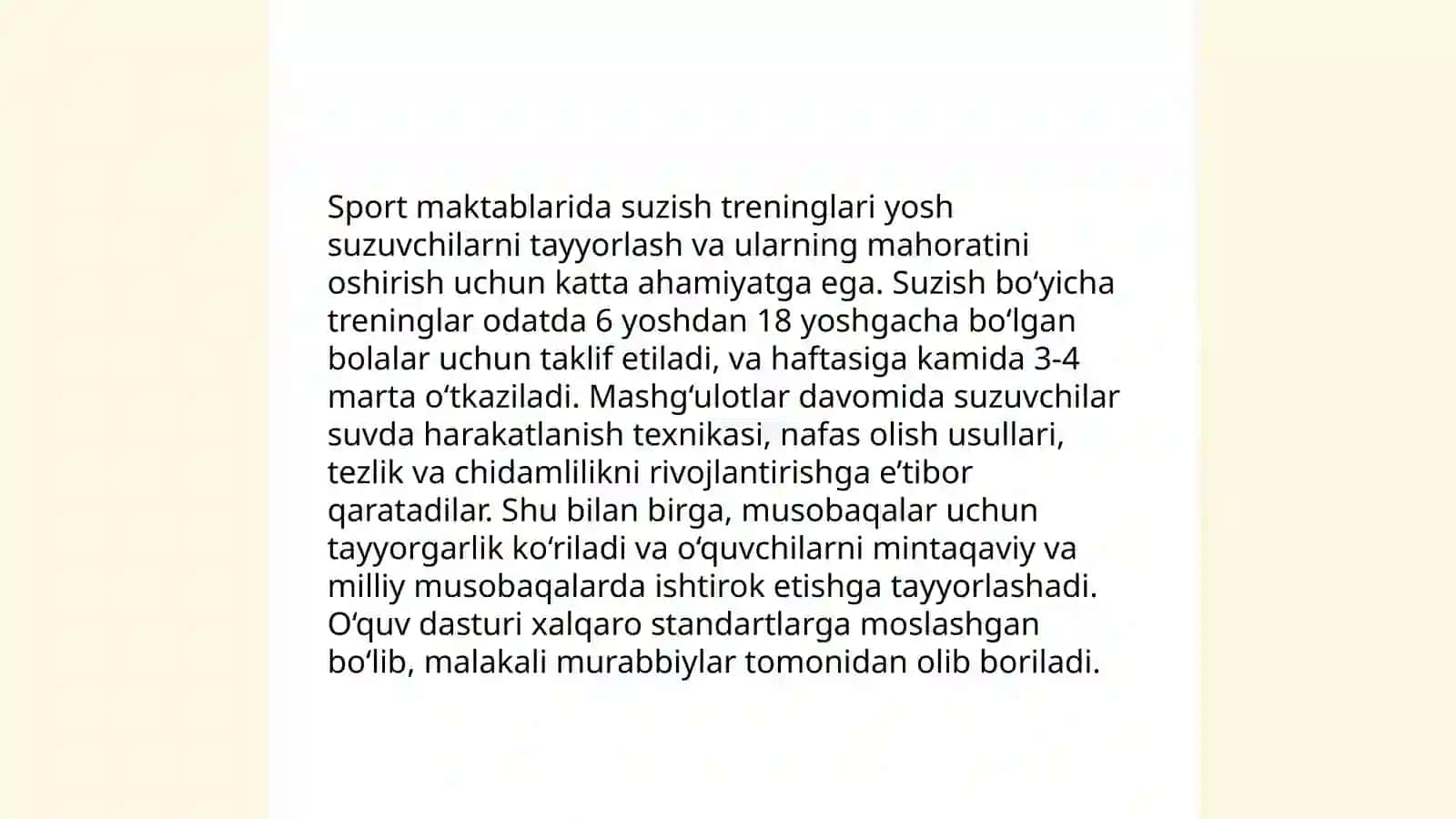 Suzishning Jismoniy Tarbiya Tizmida O‘rni 4