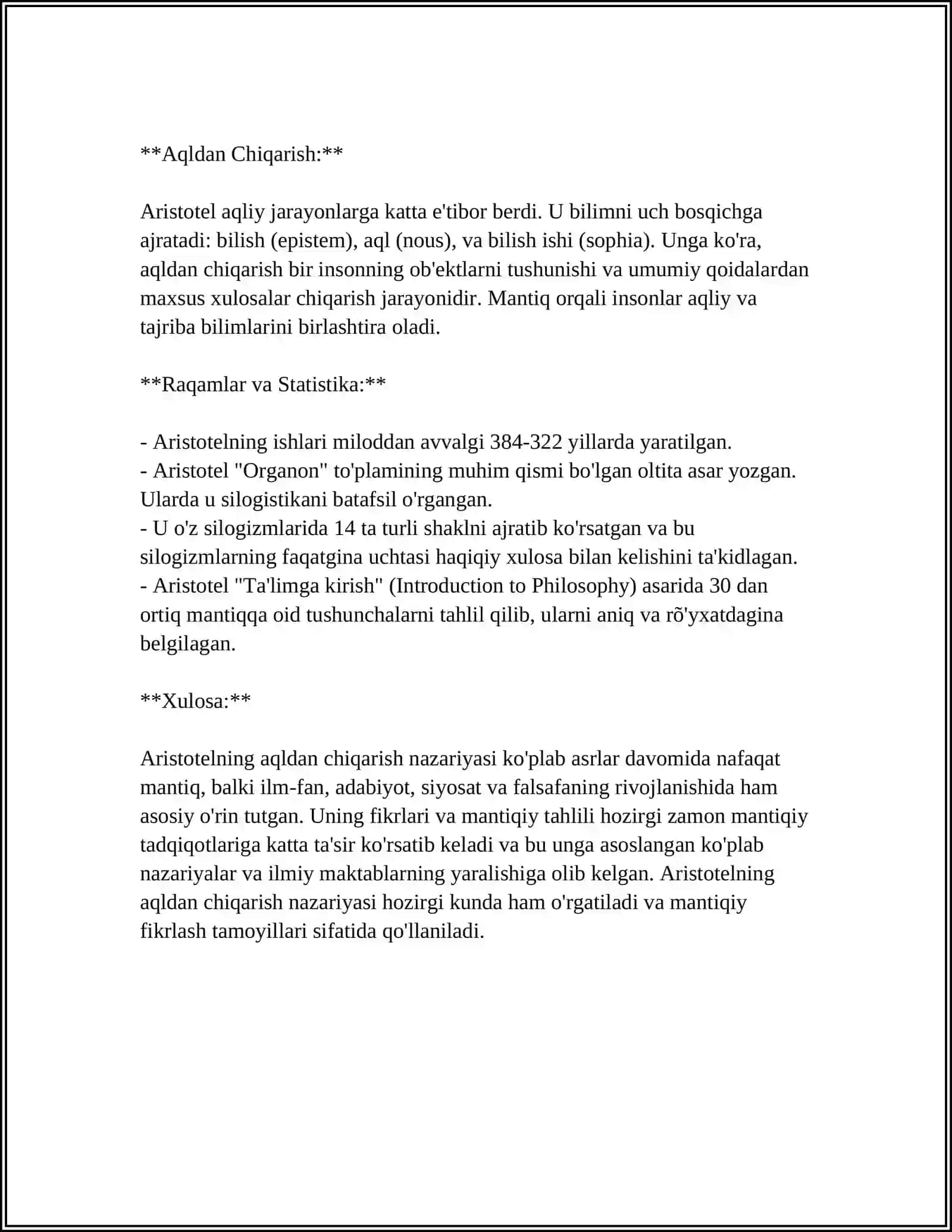 ARISTOTELNING PSIXOLOGIYA FANIGA DOIR QARASHLARI 4